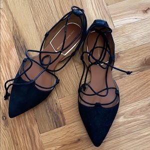 Zara Black Flats